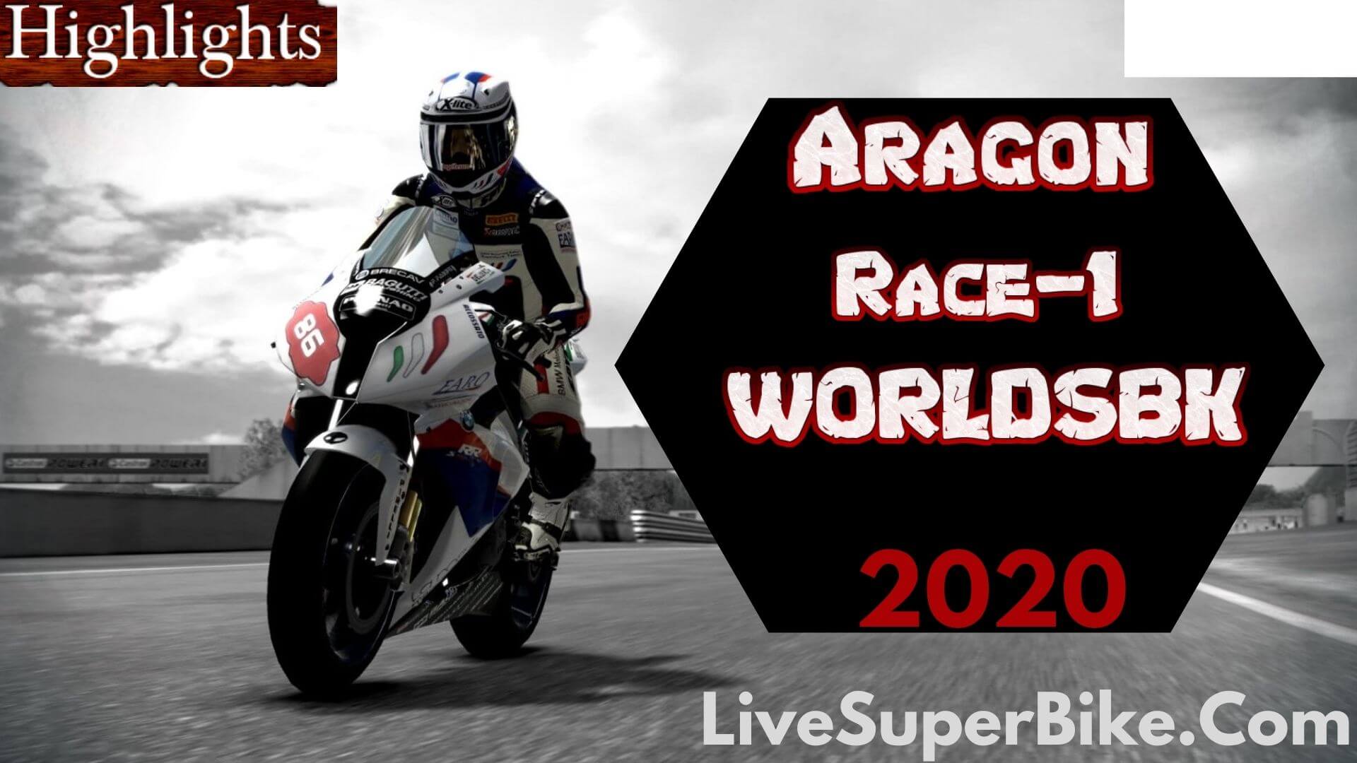 Aragon WorldSBK Race 1 Highlights 2020