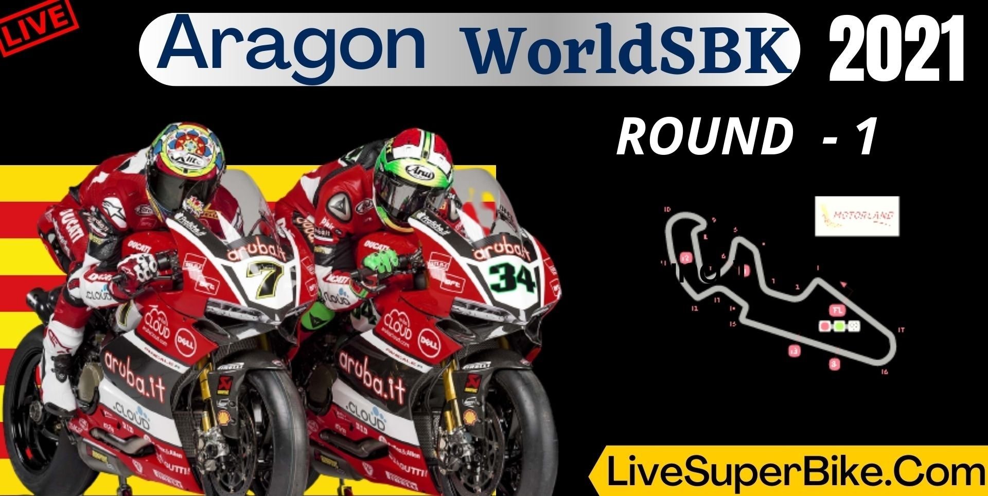 Live Pirelli Aragon Round Superbike HD