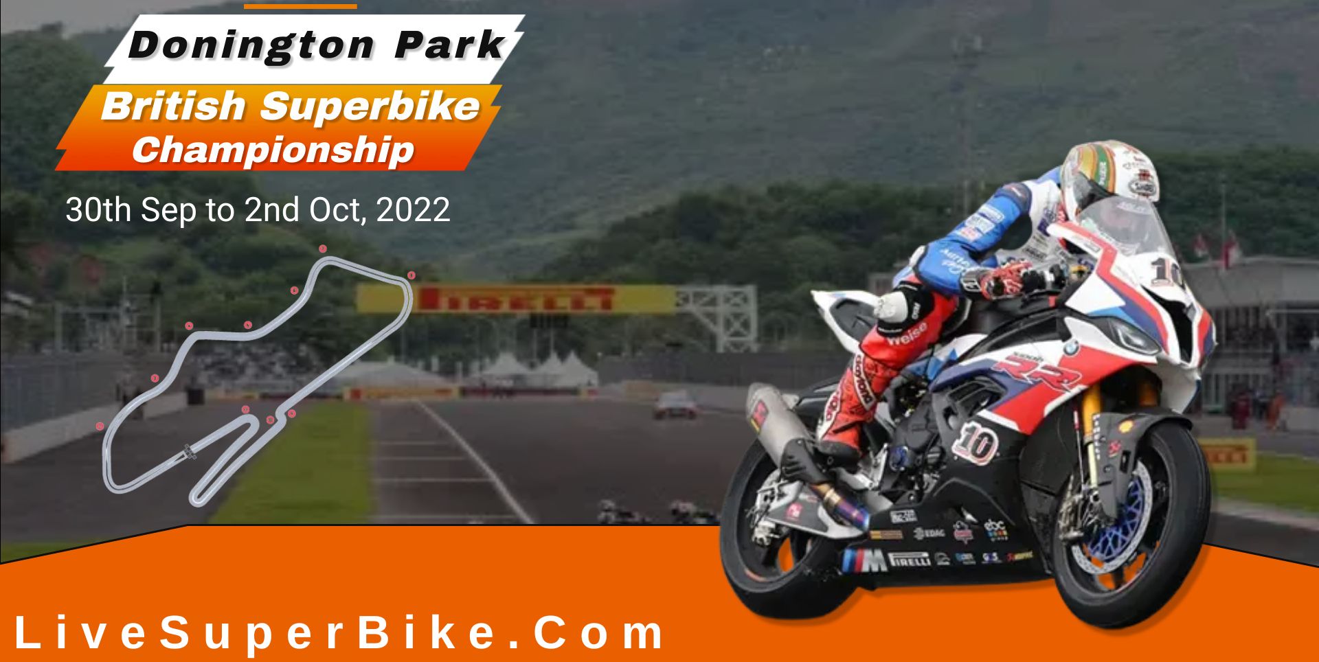 Live Donington Park British Superbike HD