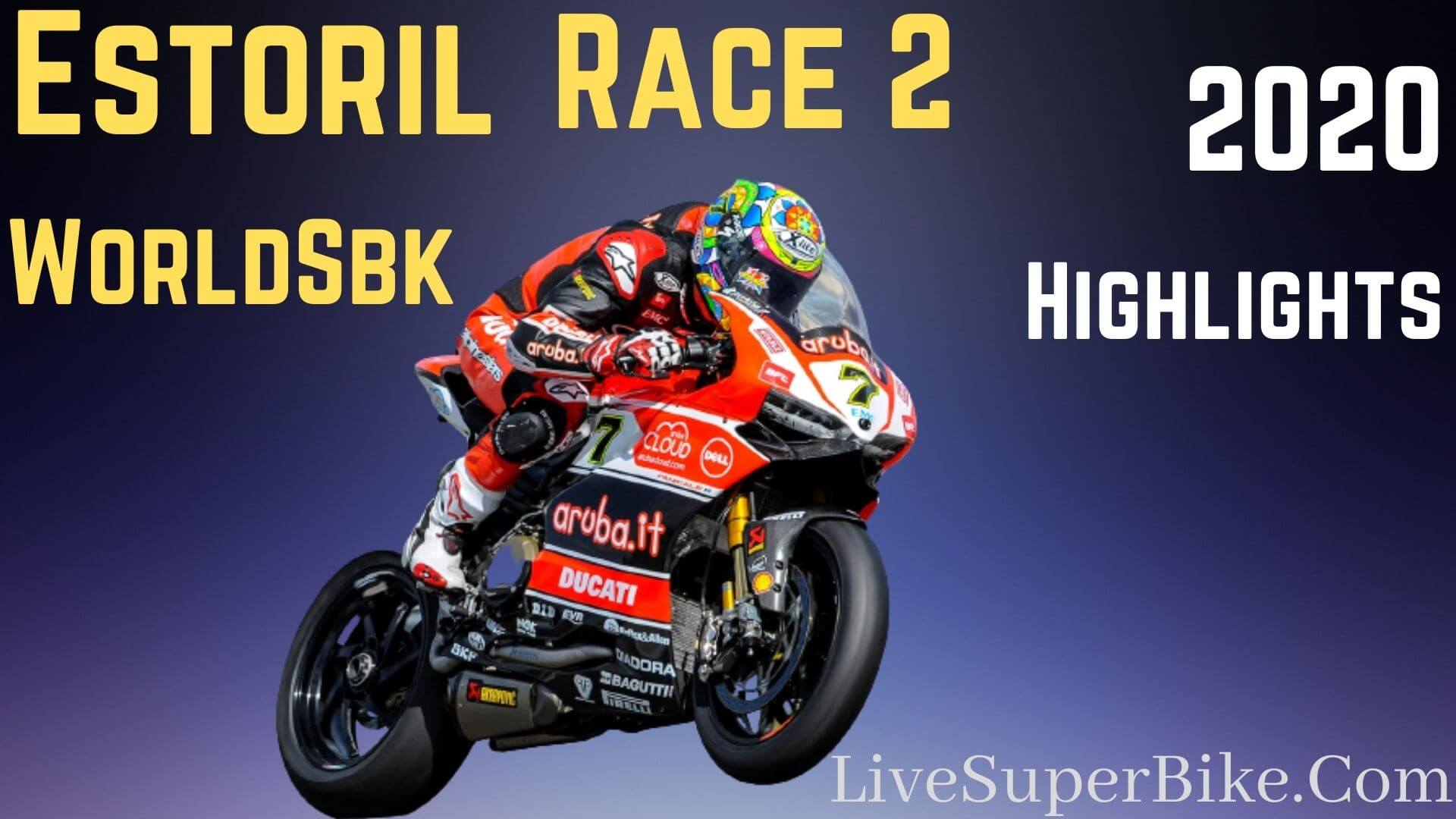 Estoril WorldSBK Race 2 Highlights 2020