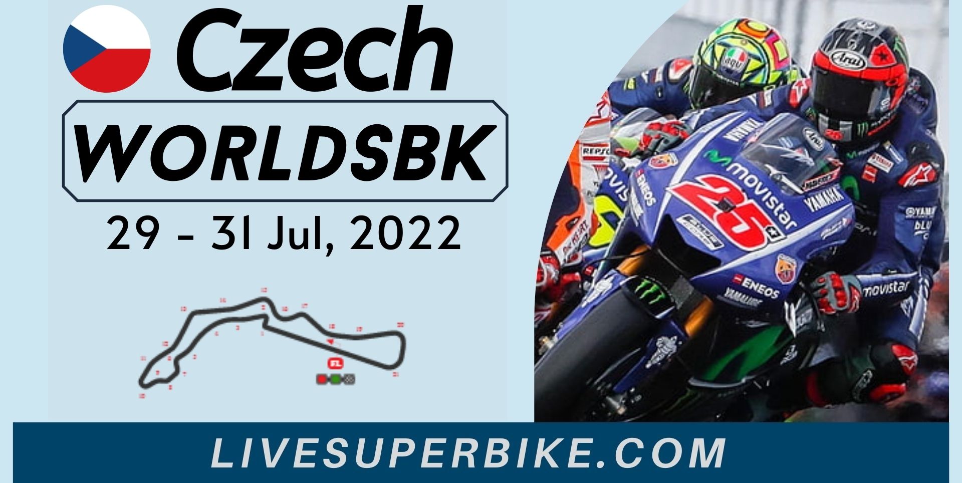 Czech Round 6 Live Stream 2022 WorldSBK