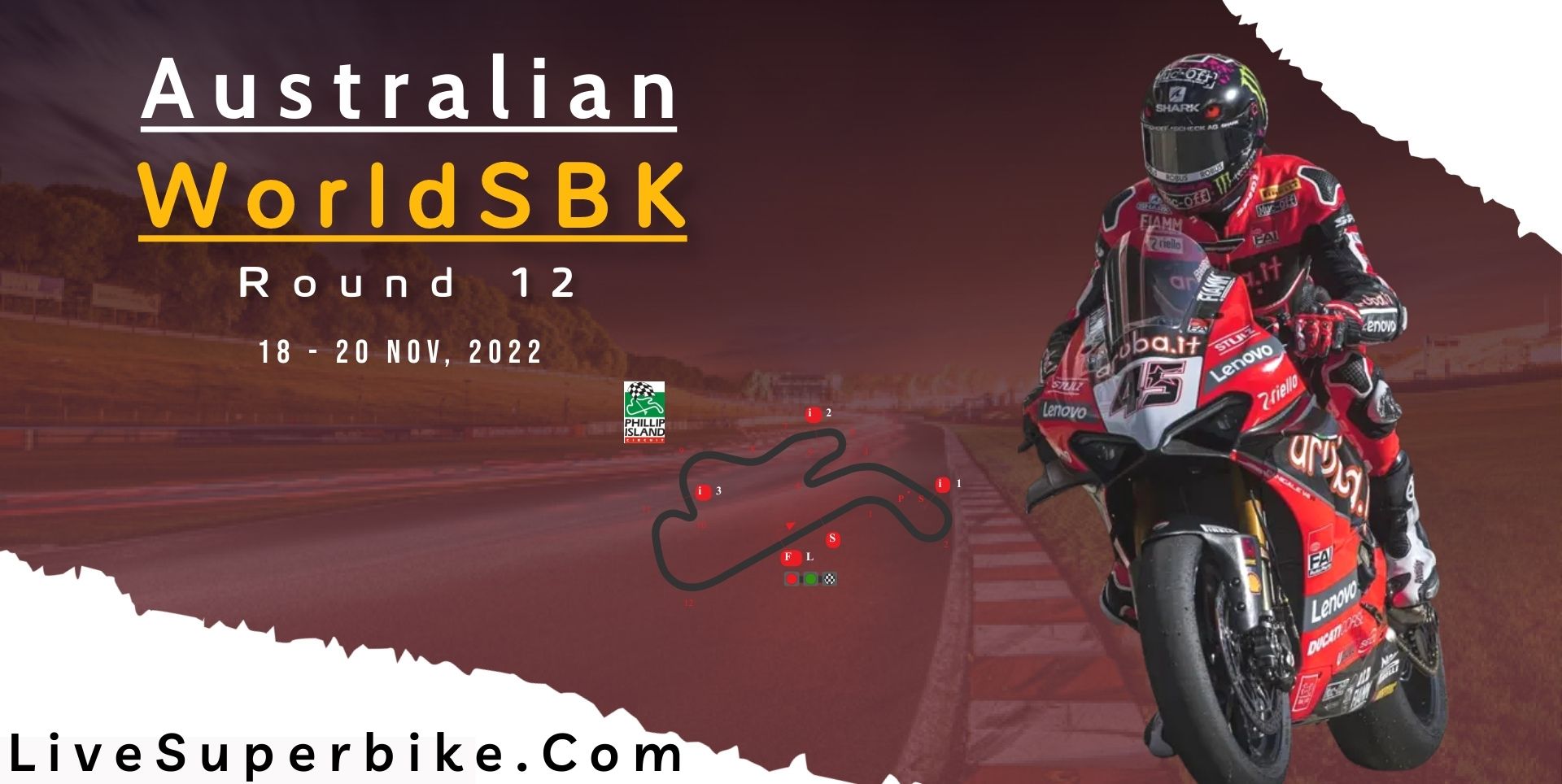 Australian Round 12 Live Stream 2022 WorldSBK