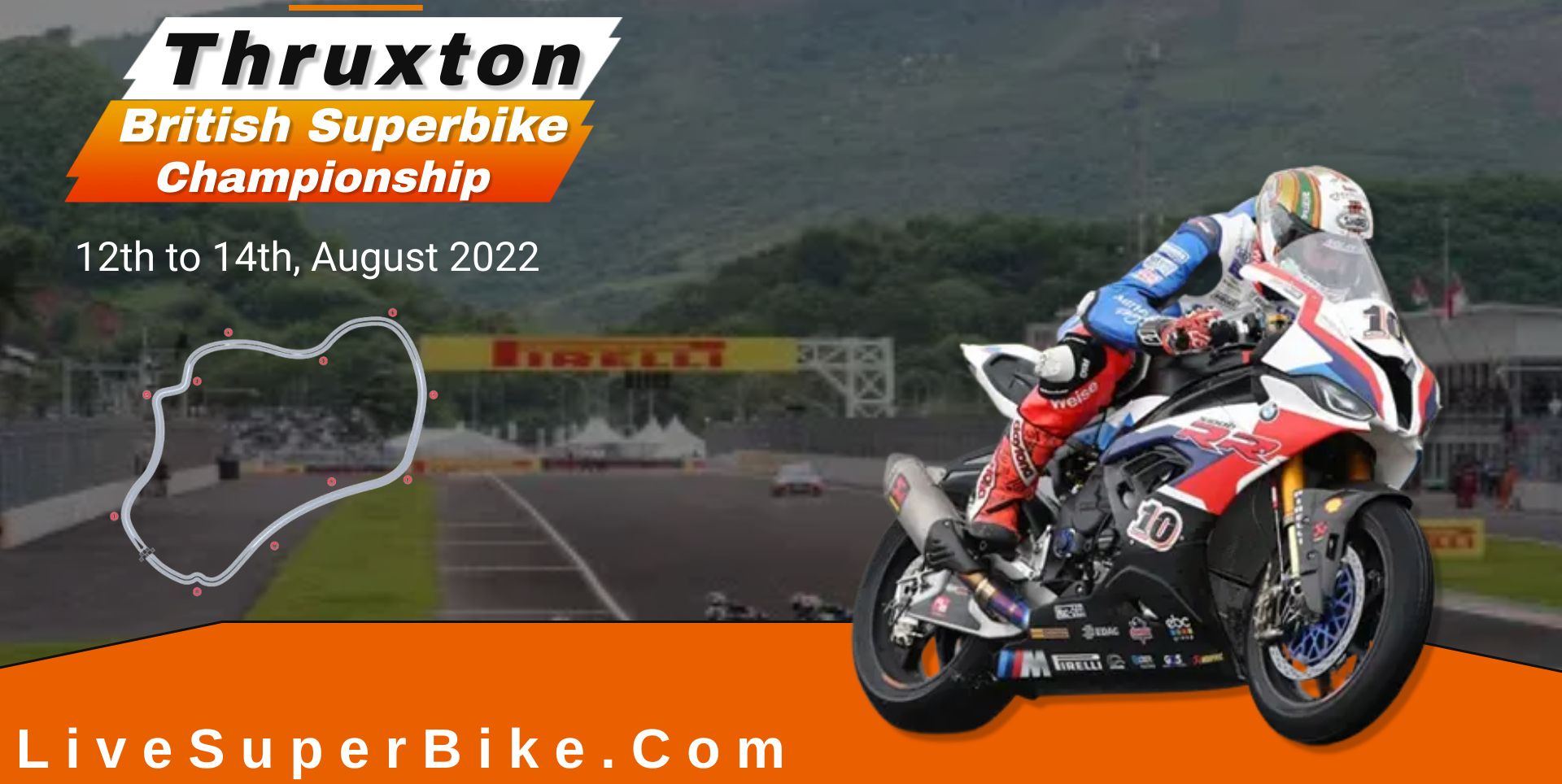 Thruxton British Superbike Live Stream 2022 slider