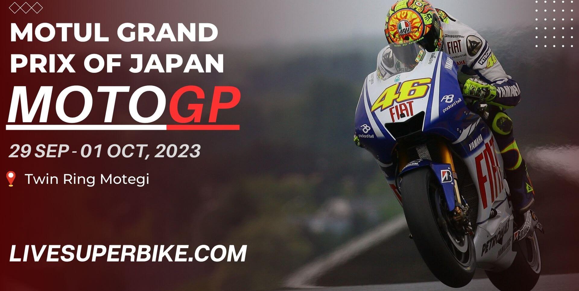 MotoGP Japan Live Streaming 2023 - Full Race Replay slider