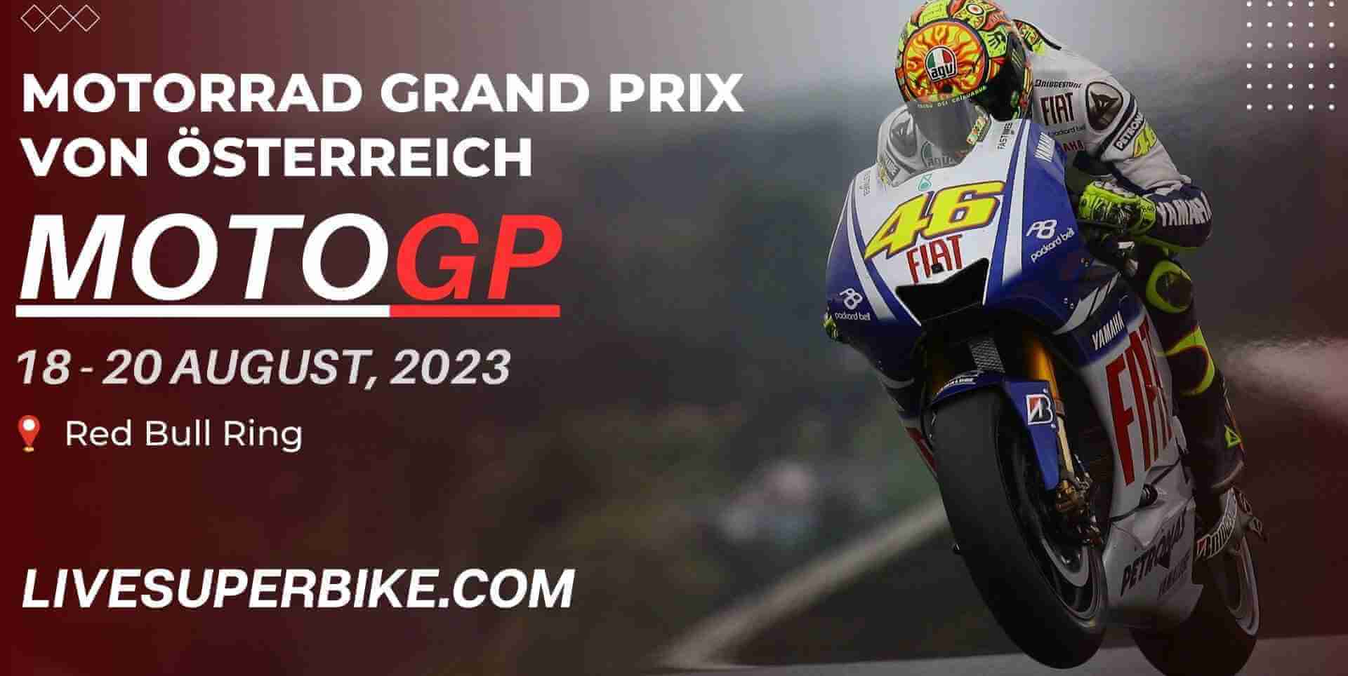 MotoGP Austrian Live Streaming 2023 - Full Race Replay