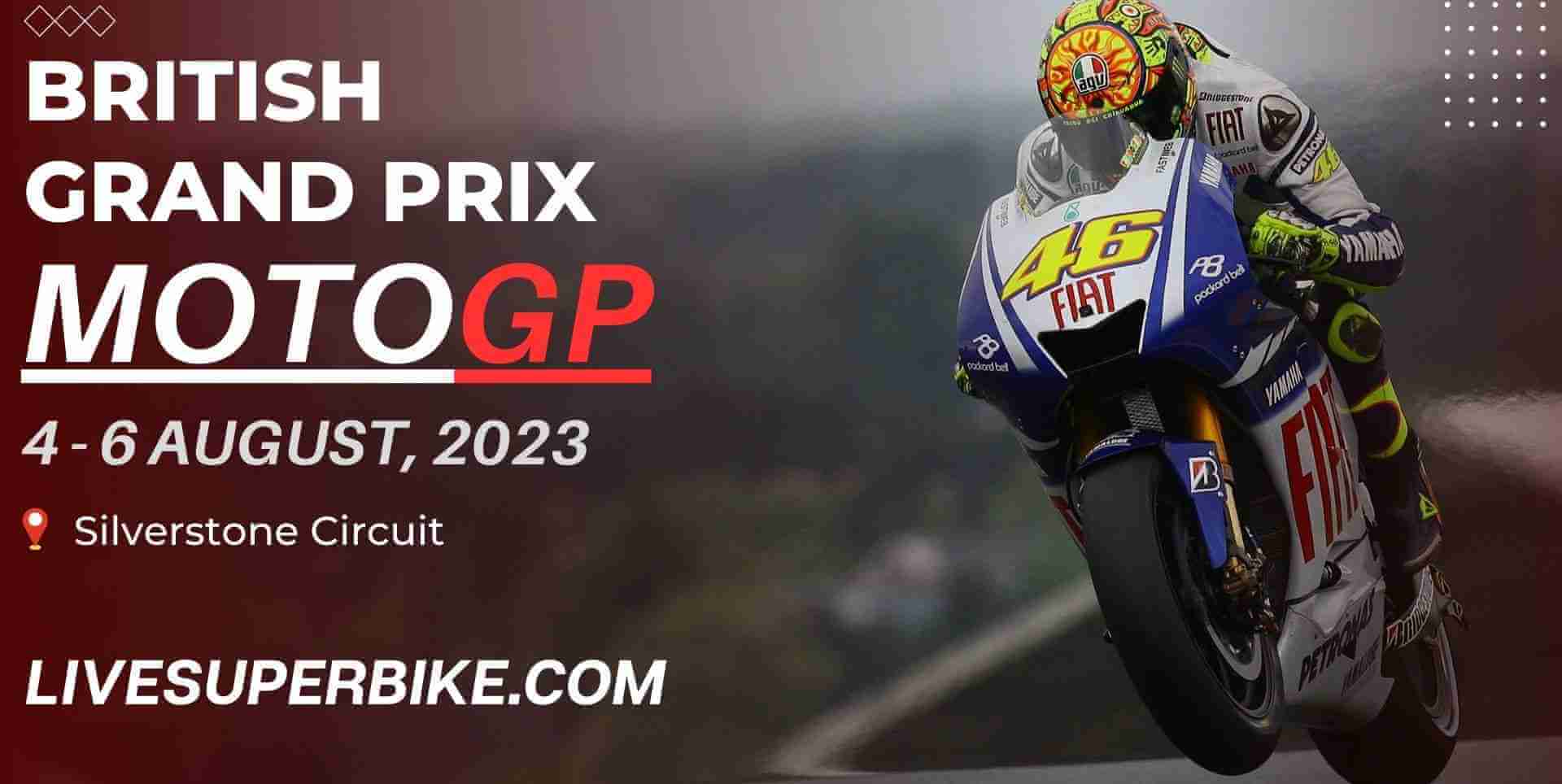MotoGP British Live Streaming 2023 - Full Race Replay