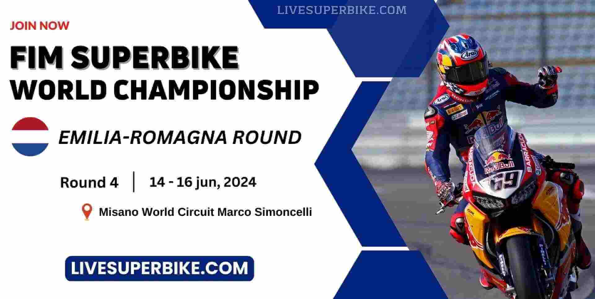 Emilia-Romagna Round 4 Live Stream 2024 | WorldSBK
